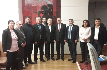 Maltepe Cemevi yöneticileri Kılıçdaroğlu’na sorunlarını anlattı